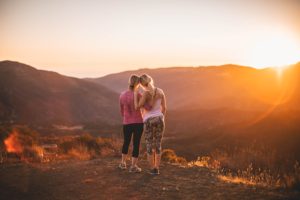 mom and teen talking about substance abuse