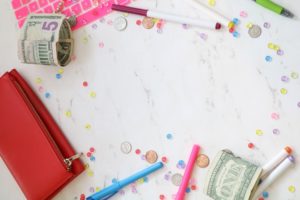 teen budgeting set up